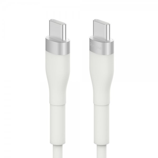 Fast Charging Pastel Cable USB-C til USB-C 2 m Hvid
