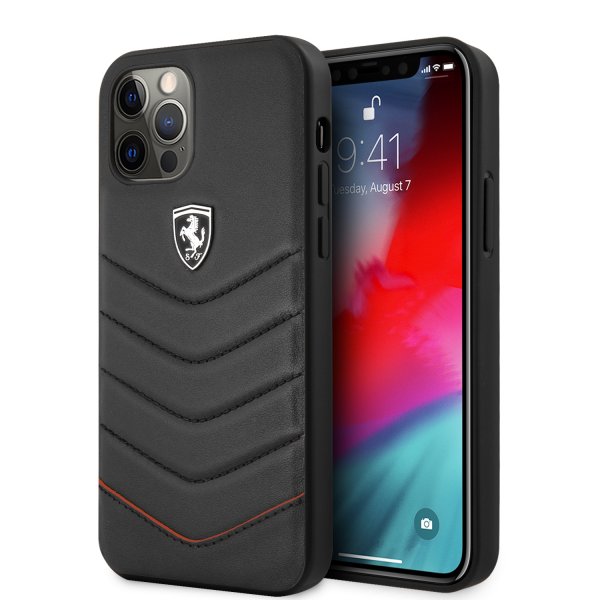 iPhone 12 Pro Max Cover Off Track Quilted Sort