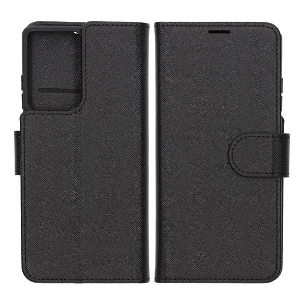 Motorola Edge 50 Fusion Etui Kortholder til 2 kort Sort