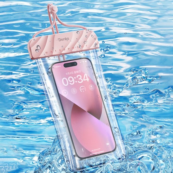 Etui Strop Vandafvisende Lyserød