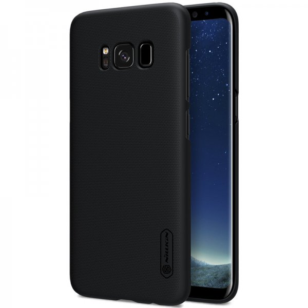 Frosted Shield Cover till Samsung Galaxy S8 Sort