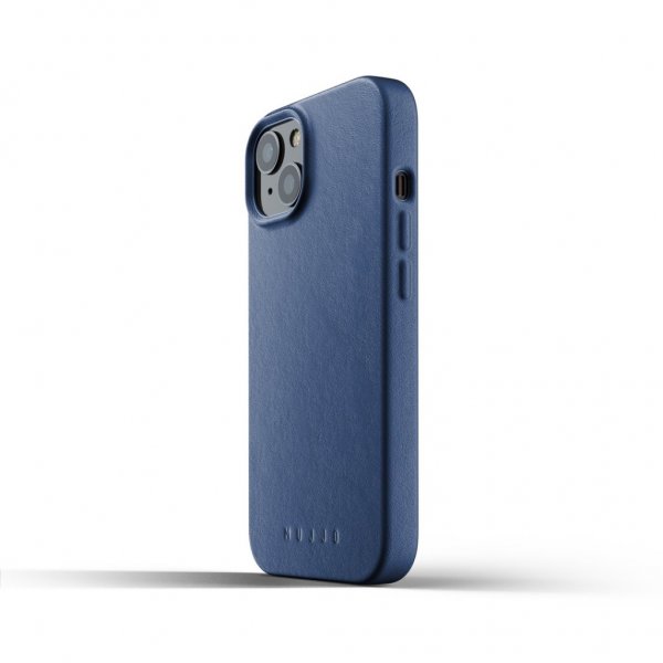 iPhone 13 Cover Full Leather Case Monaco Blue