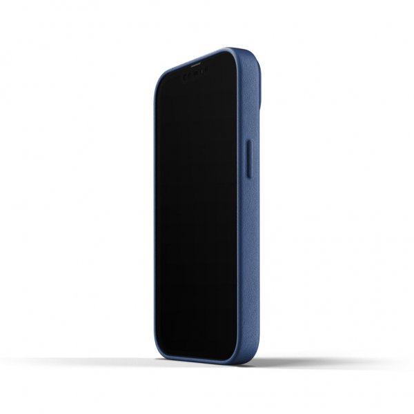 iPhone 13 Cover Full Leather Case Monaco Blue