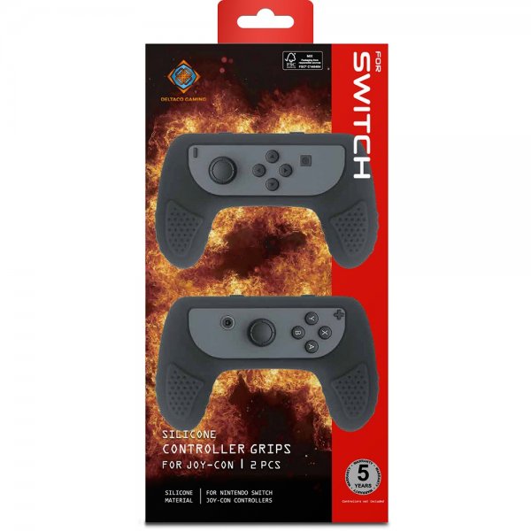 Silikone greb til Nintendo Switch Joy-Con Sort
