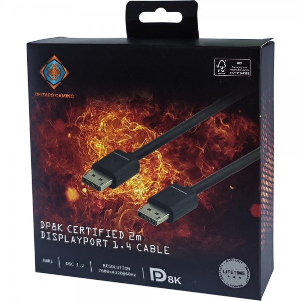 DisplayPort 1.4 Kabel 2m