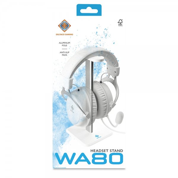 WA80 Universal Hovedtelefonholder Hvid