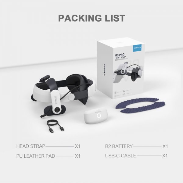 M3 Pro Meta Quest 3 VR Headset Battery Pack
