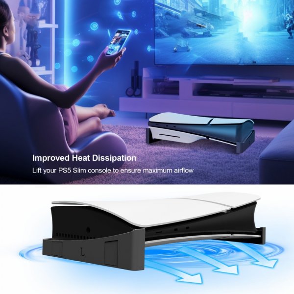 PlayStation 5 Slim (Digital/Disc Edition) Stand Sort