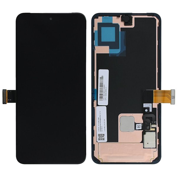 Google Pixel 8 Skærm med LCD Display - Sort