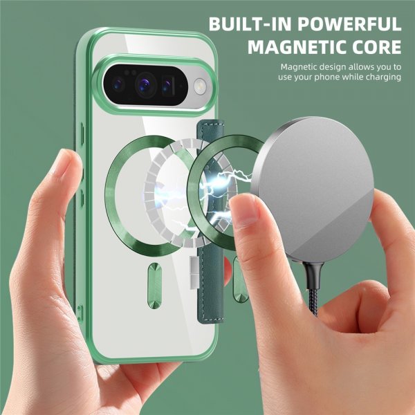 Google Pixel 10/Pixel 10 Pro Etui MagSafe Grøn