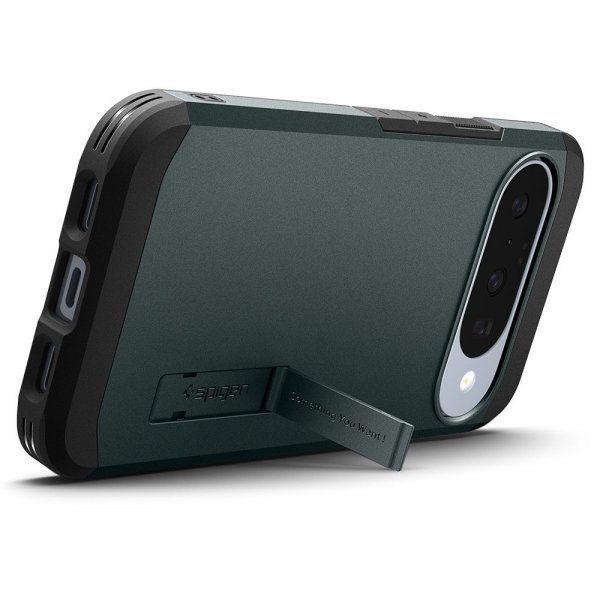 Google Pixel 10/Pixel 10 Pro Cover Tough Armor MagFit Abyss Green