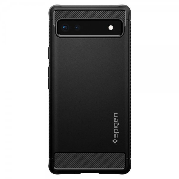 Google Pixel 6a Cover Rugged Armor Matte Black