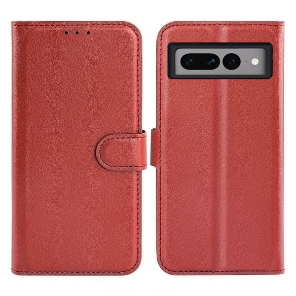 Google Pixel 7a Etui med Stativ Brun