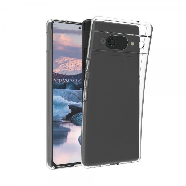 Google Pixel 7a Cover Greenland Transparent