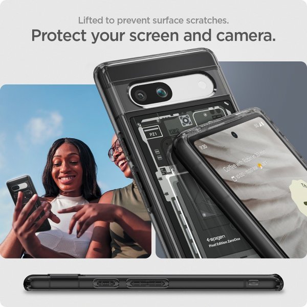 Google Pixel 7a Cover Ultra Hybrid Zero One Sort