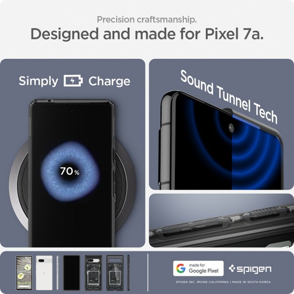Google Pixel 7a Cover Ultra Hybrid Zero One Sort