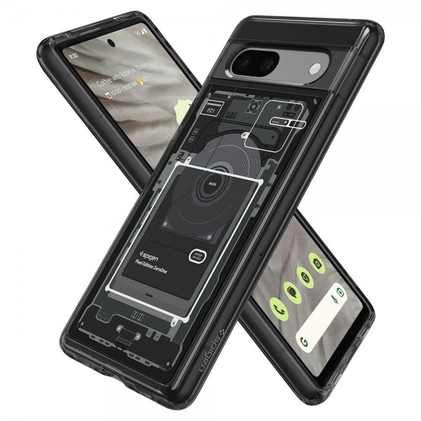 Google Pixel 7a Cover Ultra Hybrid Zero One Sort