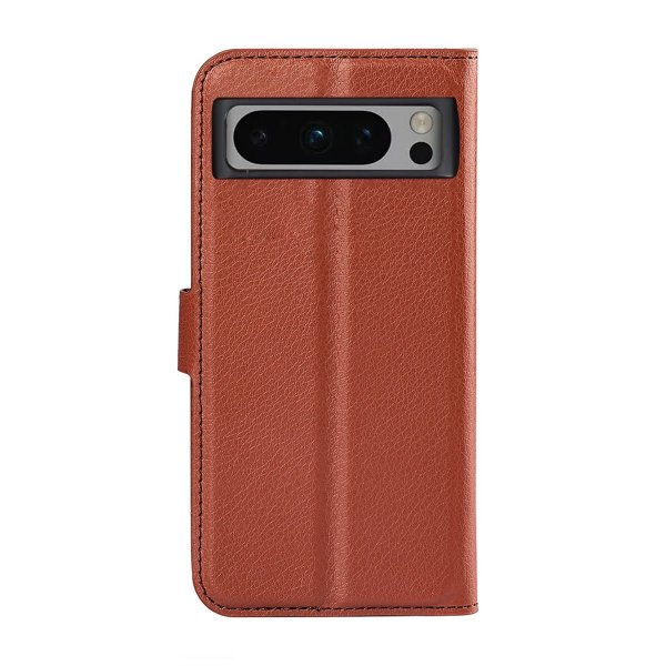 Google Pixel 8 Pro Etui med Stativ Brun