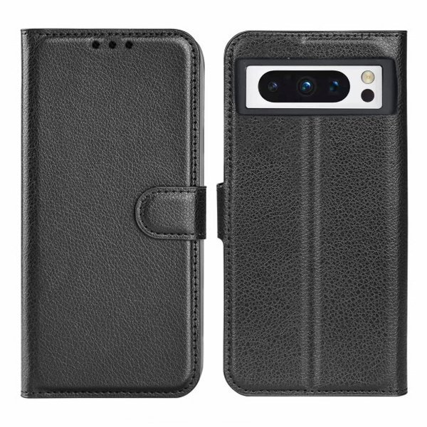 Google Pixel 8 Pro Etui med Stativ Sort