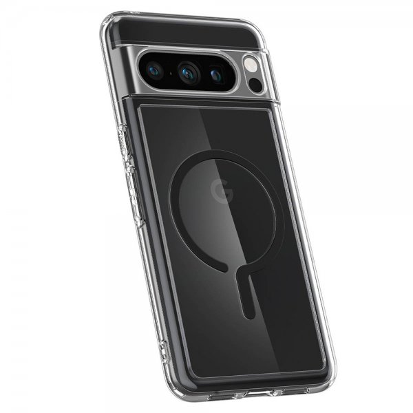 Google Pixel 8 Pro Cover Ultra Hybrid OneTap Ring MagFit Sort