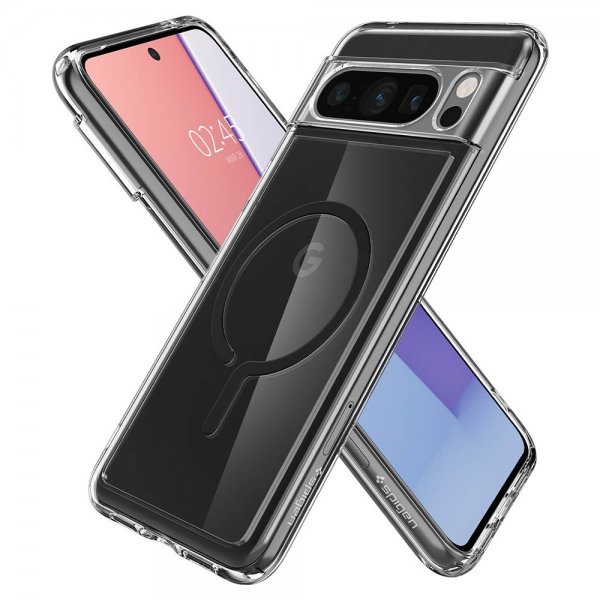 Google Pixel 8 Pro Cover Ultra Hybrid OneTap Ring MagFit Sort