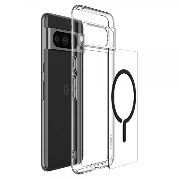 Google Pixel 8 Pro Cover Ultra Hybrid OneTap Ring MagFit Sort