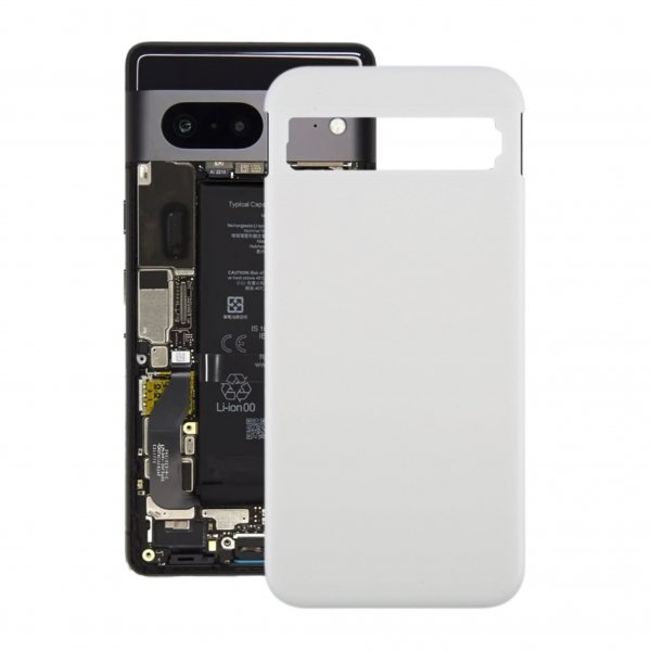 Google Pixel 8a Bagside - Hvid