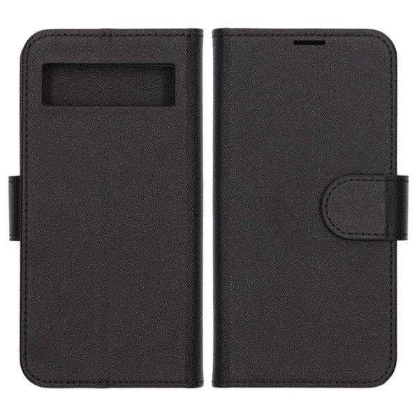 Google Pixel 8a Etui med Stativ Sort