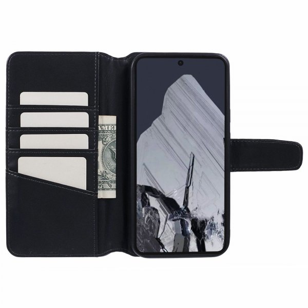 Google Pixel 9/Pixel 9 Pro Etui MagLeather Raven Black