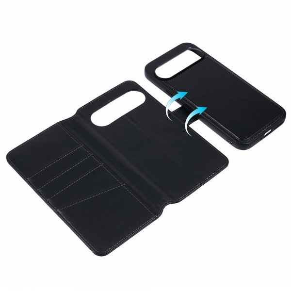 Google Pixel 9/Pixel 9 Pro Etui MagLeather Raven Black