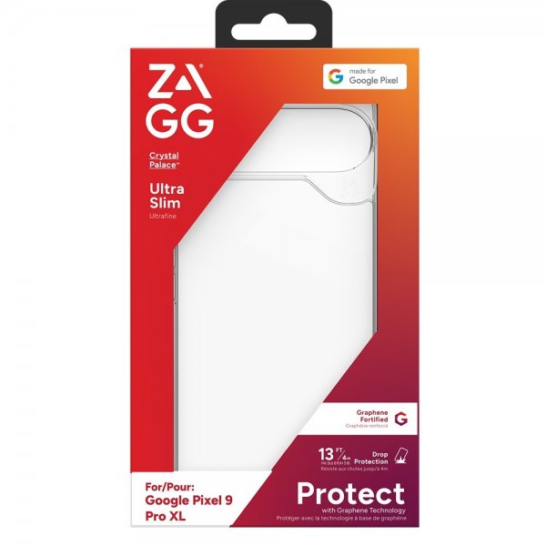 Google Pixel 9/Pixel 9 Pro Cover Crystal Palace Transparent