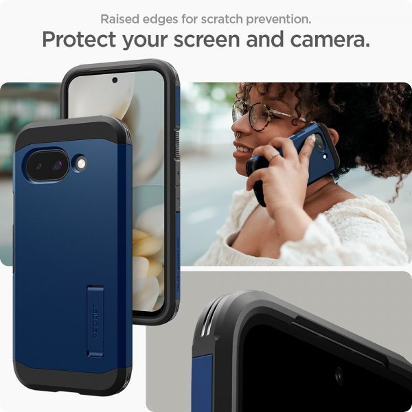 Google Pixel 9a Cover Tough Armor MagFit Navy Blue