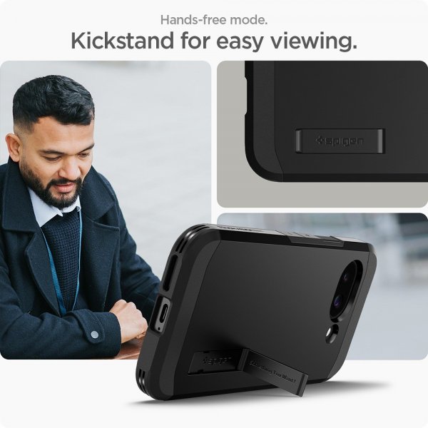 Google Pixel 9a Cover Tough Armor MagFit Sort