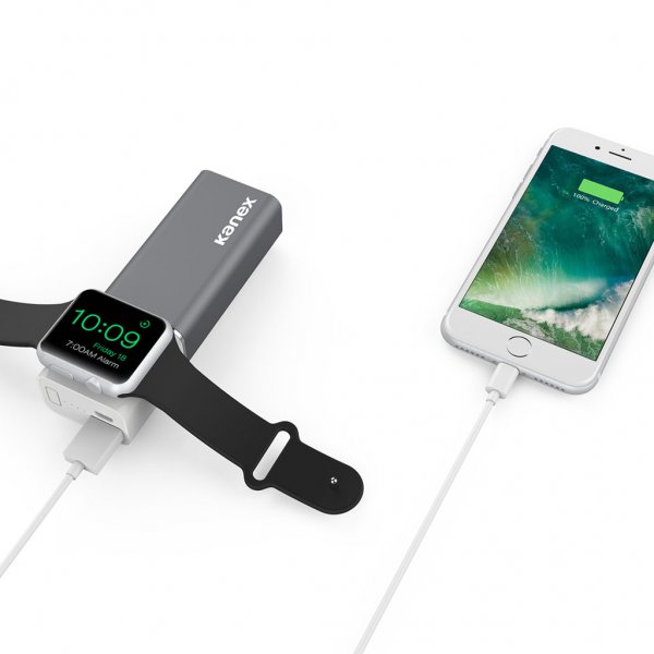 GoPower Watch Battery - Portabelt batteri 5200 mAh för Apple Watch och telefon