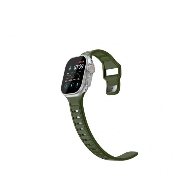 Apple Watch 44/45/46mm/Apple Watch Ultra Armbånd Journey Forest Green