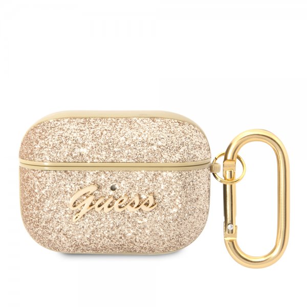 AirPods Pro Cover Glitter Flakes Guld