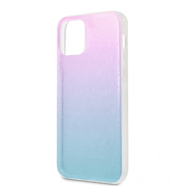 iPhone 12 Pro Max Cover 3D Raised Blå