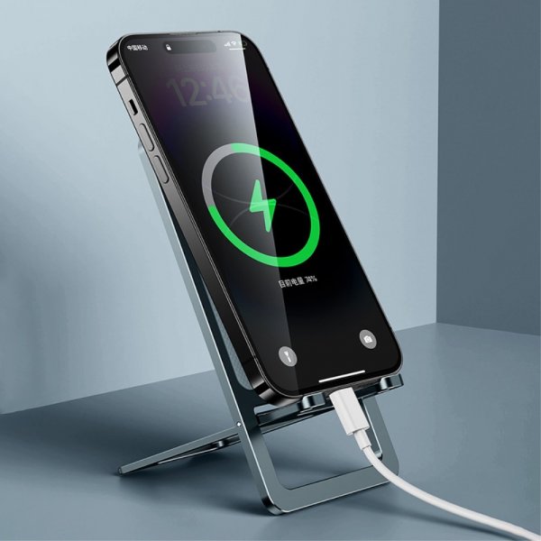 Holder til Mobil Aluminium Blå