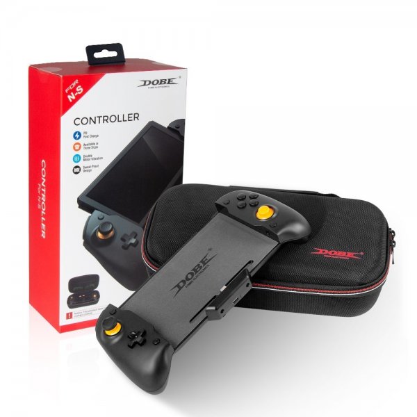 Håndholdt spilcontroller med etui til Nintendo Switch