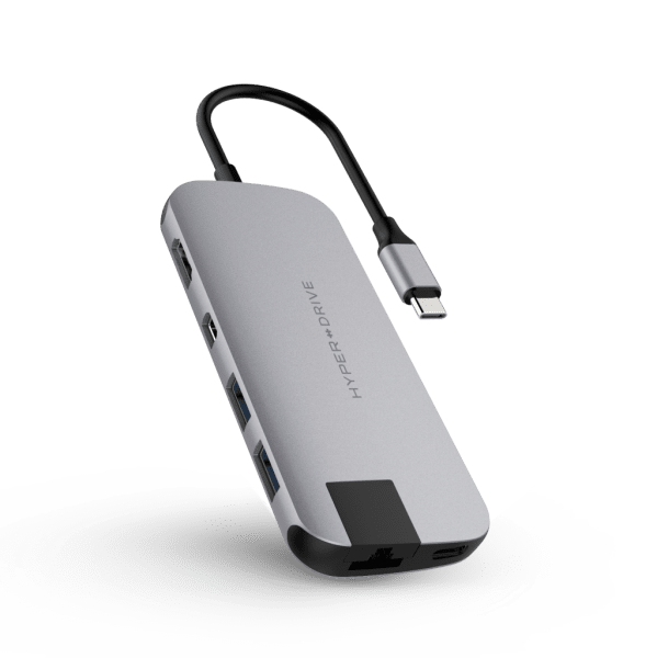 HyperDrive SLIM USB-C Hub Space Gray