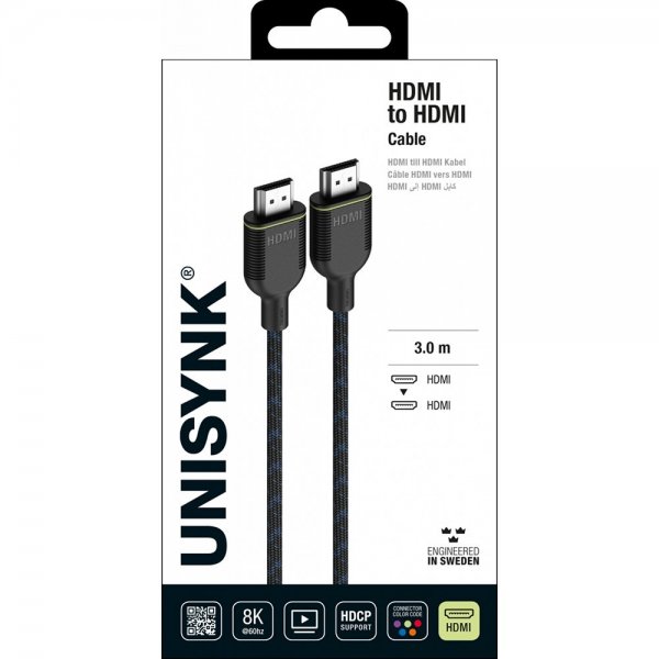 HDMI til HDMI Kabel 3m