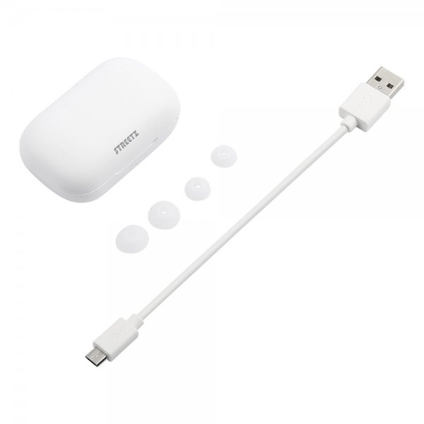 Høretelefoner T210 Wireless Earbuds In-Ear Hvid