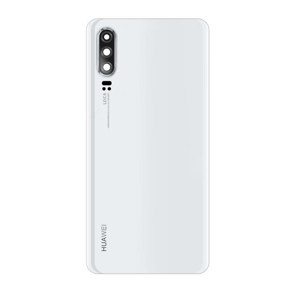 Huawei P30 Bagside/Batteridæksel - Hvid