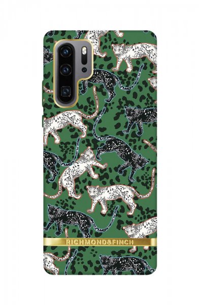 Huawei P30 Pro Cover Green Leopard