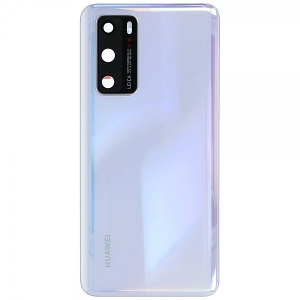 Huawei P40 Bagside/Batteridæksel - Hvid