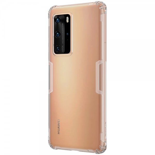 Huawei P40 Pro Cover Nature Series Transparent Grå