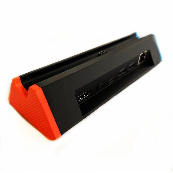 Hub til Nintendo Switch Switch/Switch OLED HDMI med Ethernet USB