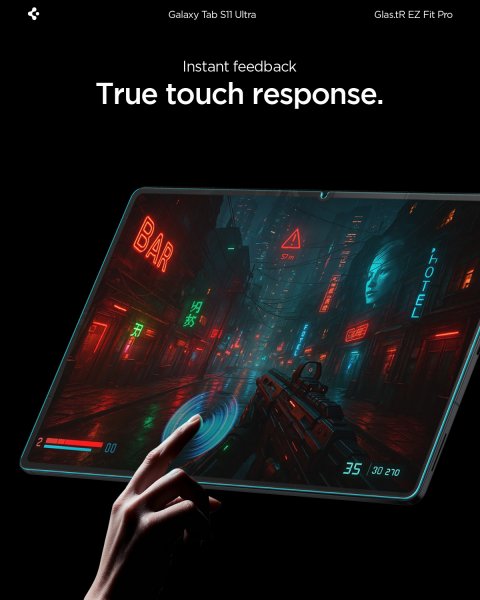 Samsung Galaxy Tab S11 Ultra Skærmbeskytter GLAS.tR EZ Fit Pro