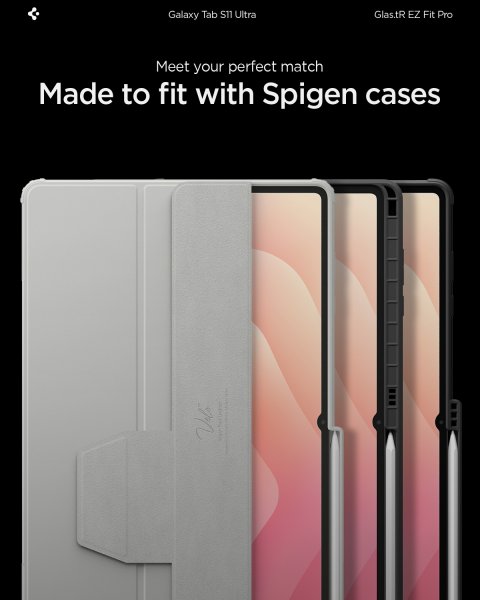 Samsung Galaxy Tab S11 Ultra Skærmbeskytter GLAS.tR EZ Fit Pro