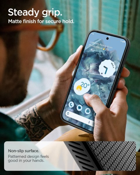 Google Pixel 10a Cover Liquid Air Matte Black